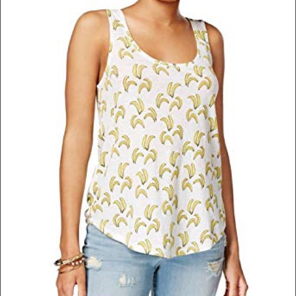 Lucky Brand Tops - Lucky Brand Banana Sleeveless Tank Top Medium M